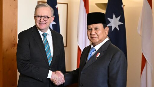PRABOWO SUBIANTO AUSTRALIA VISIT