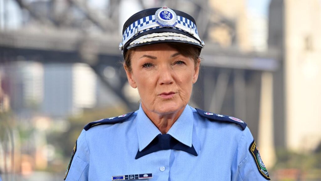 NSW Police Commissioner Karen Webb is leaving the force at the end of September.