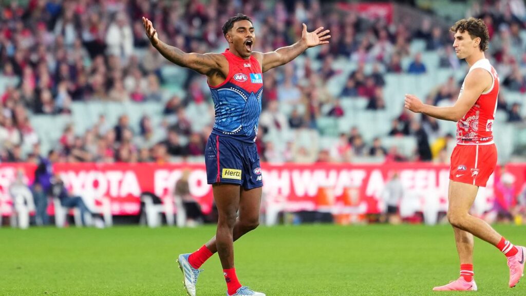 Kysaiah Pickett was at his brilliant best in Melbourne’s win over Sydney.