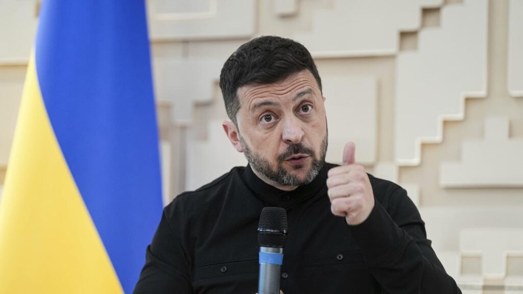 Ukrainian President Volodymyr Zelenskiy has called a Russian delegation sent to Turkey second-rate.