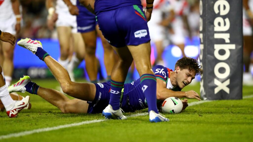 He crossed for a try, but it was Luke Metcalf’s field goal that sealed the win for the Warriors.