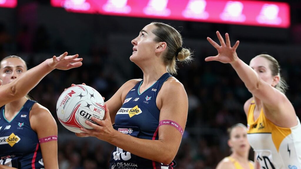 Vixens shooter Sophie Garbin will bring up 100 Super Netball games on Sunday against the Firebirds.