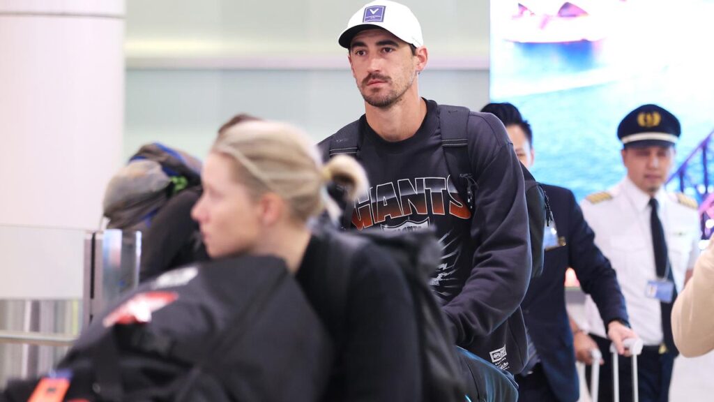 Mitchell Starc and Alyssa Healy have returned to Sydney after the IPL was paused due to conflict.