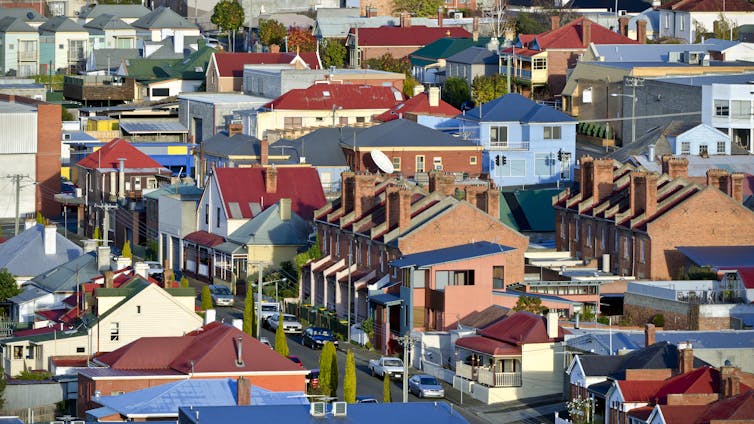 suburban houses