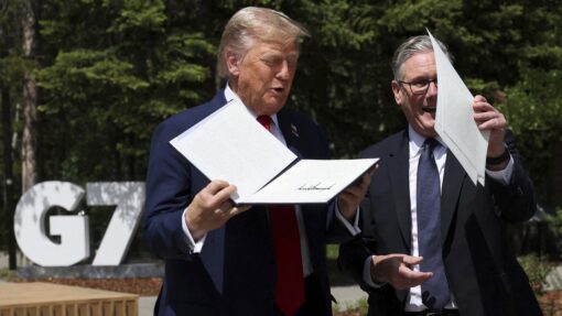 Donald Trump,Keir Starmer