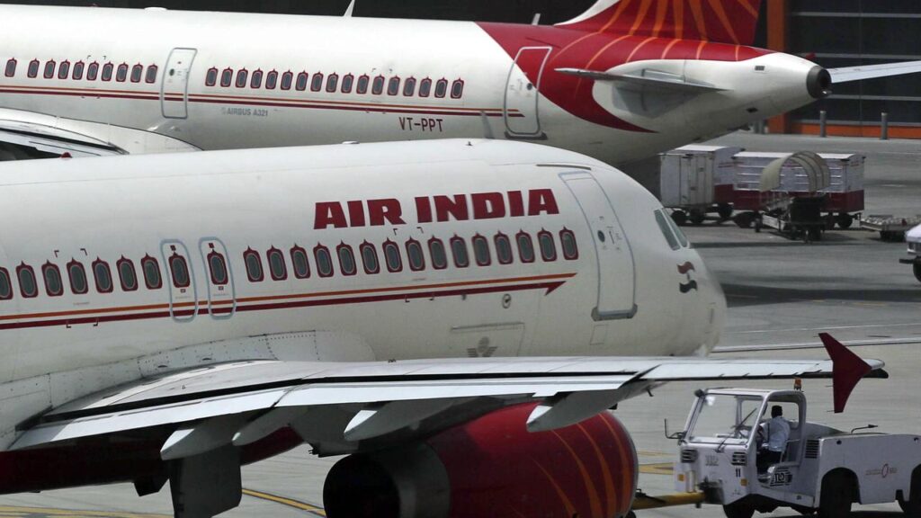 A passenger plane has crashed with more than 240 people on board in India, reports say.
