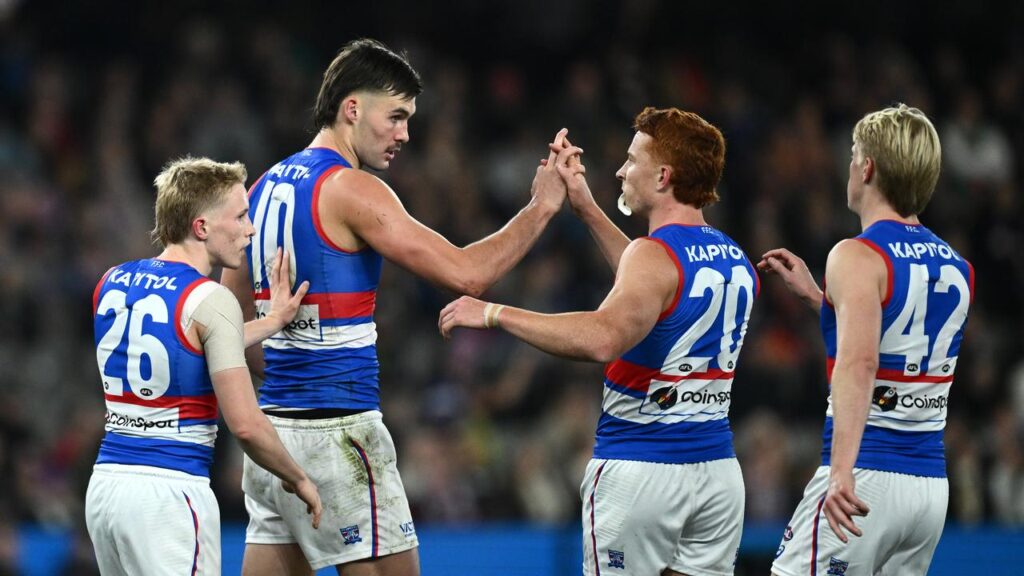 Big Sam Darcy returned from injury with a bang for the Bulldogs against St Kilda.