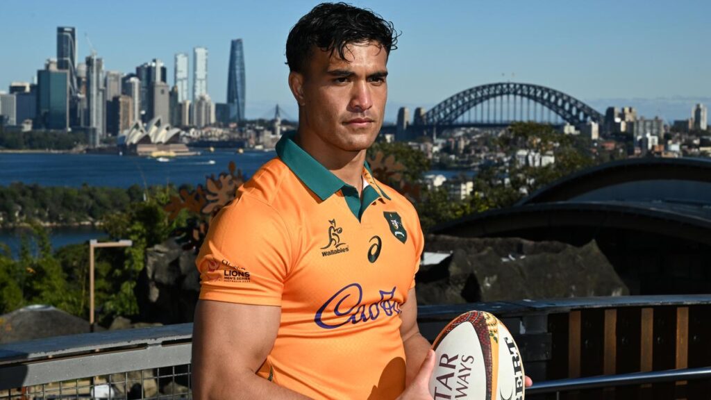 Joe Roff is tipping Joseph-Aukuso Suaalii (pic) to be the breakout star in this year’s Lions series.