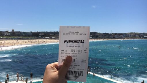 Bondi Powerball ticket