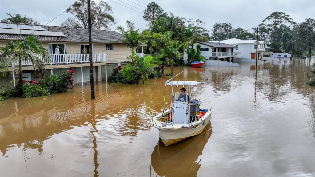 Parts of NSW hit by floods in May could be in for another dose from a low pressure system.