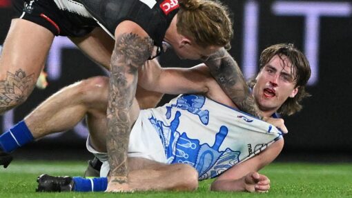 AFL KANGAROOS MAGPIES