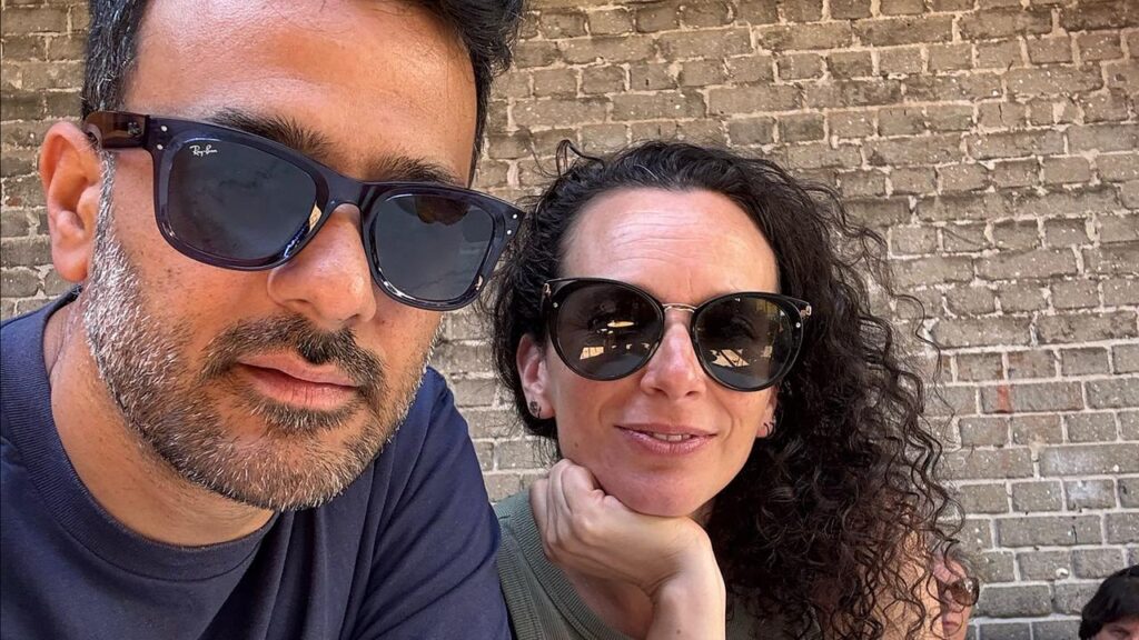 Emily Gian and her husband Tomer are determined to stay in Israel despite Iranian strikes.