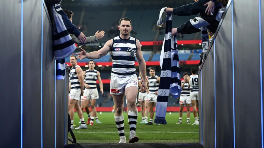 Inspirational Geelong captain Patrick Dangerfield is preparing to play his 350th AFL game.