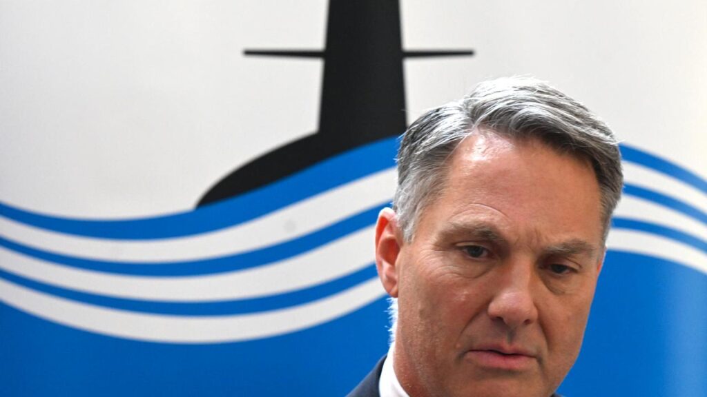 Richard Marles has again doused concern about AUKUS amid a Trump administration review of the deal.