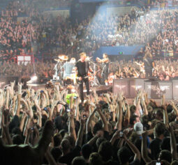 Metallica live in Brisbane, 2010.