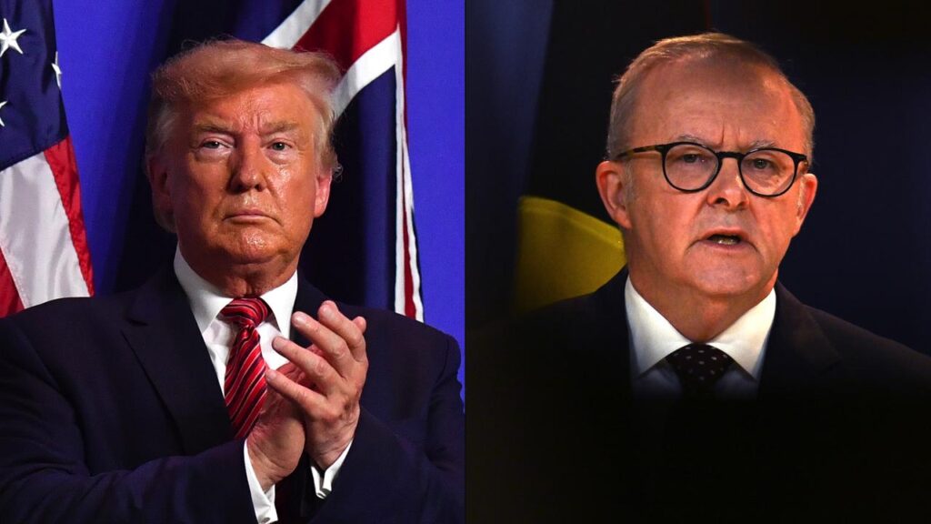 Anthony Albanese hopes to meet Donald Trump to discuss Australia’s nuclear subs deal with the US.