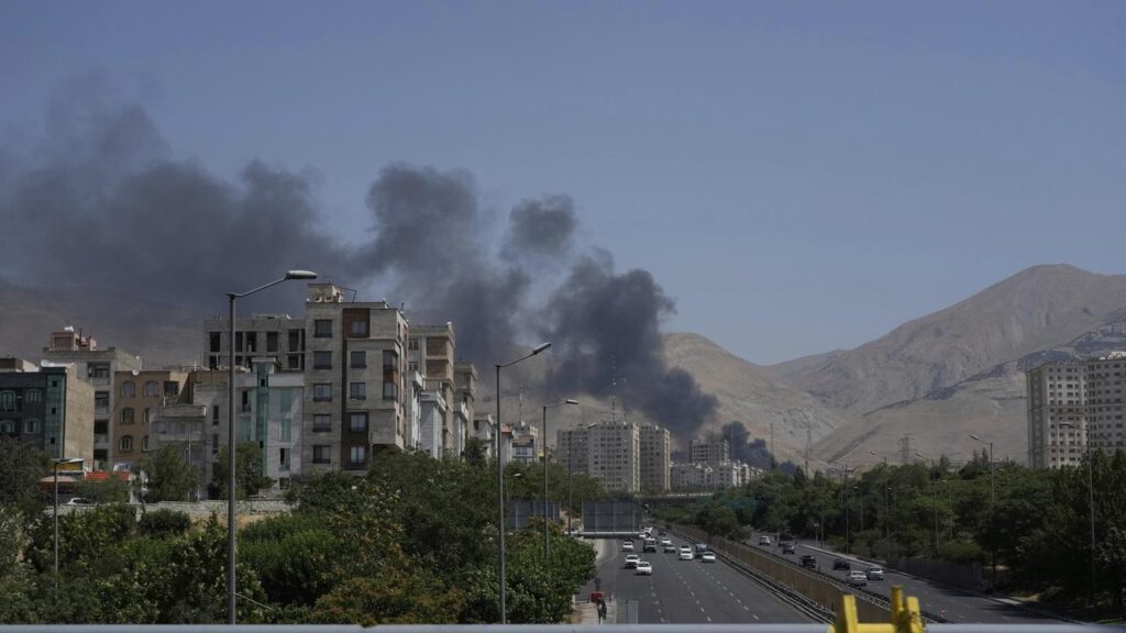 The Israeli army has warned residents of part of Iran’s capital to leave ahead of Israeli strikes.