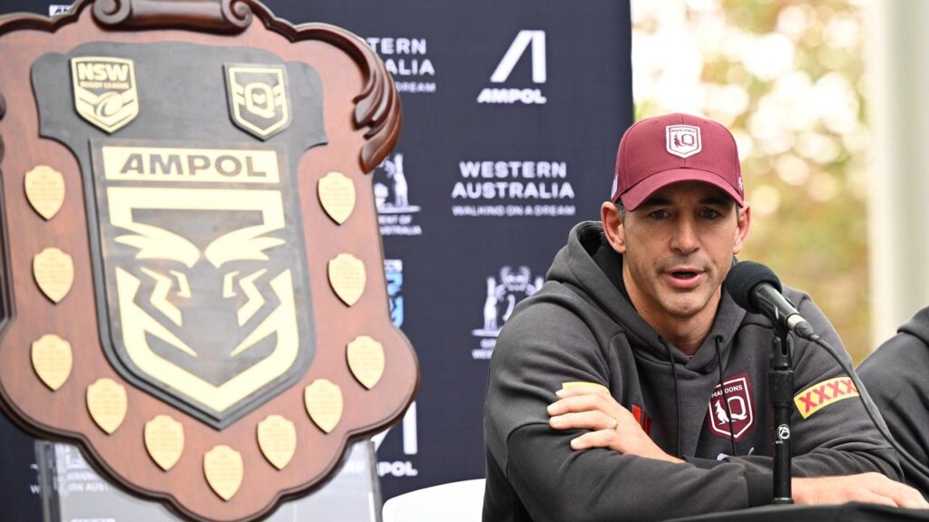 Under-pressure Queensland coach Billy Slater has slammed Aaron Woods for his comments.