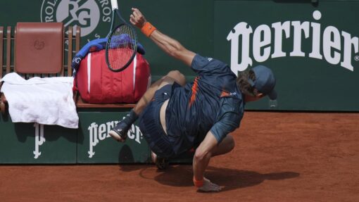 APTOPIX French Open Tennis