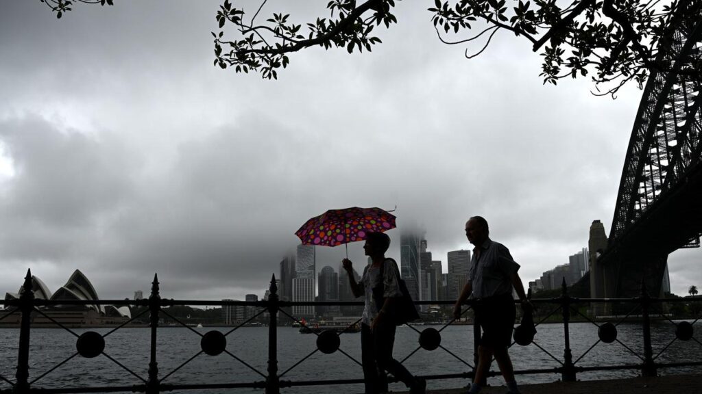 Sydney residents have been warned to batten down the hatches as heavy rain and big swells loom.