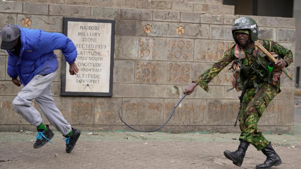 The use of excessive force by Kenyan security agencies has sparked public anger.