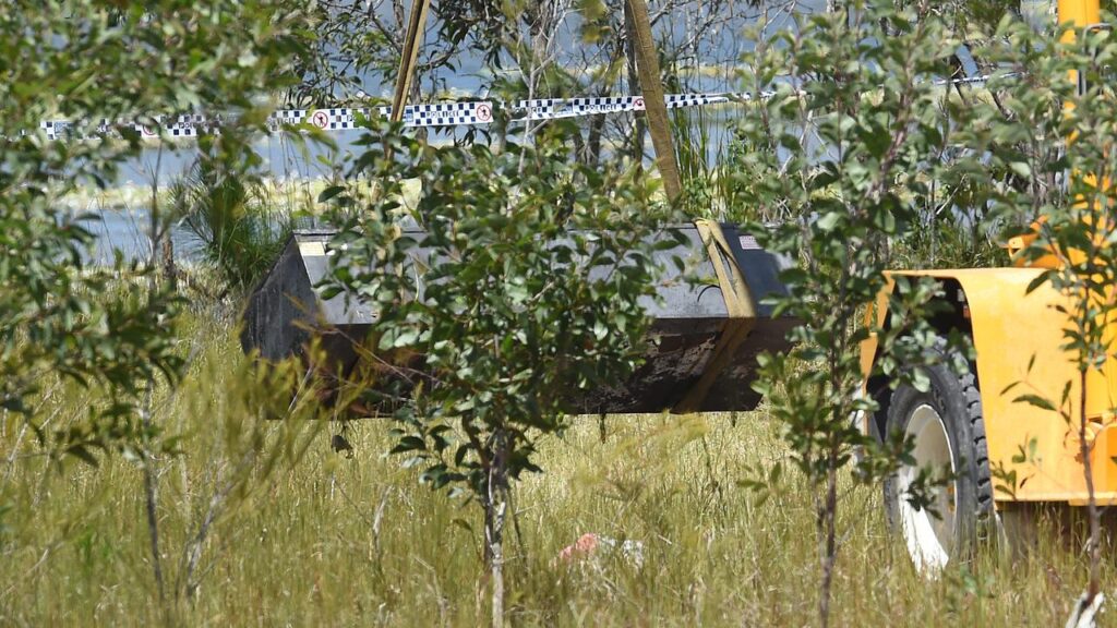 The bodies of Corey Breton and Luliana Triscaru were found in a large metal toolbox in a lagoon.