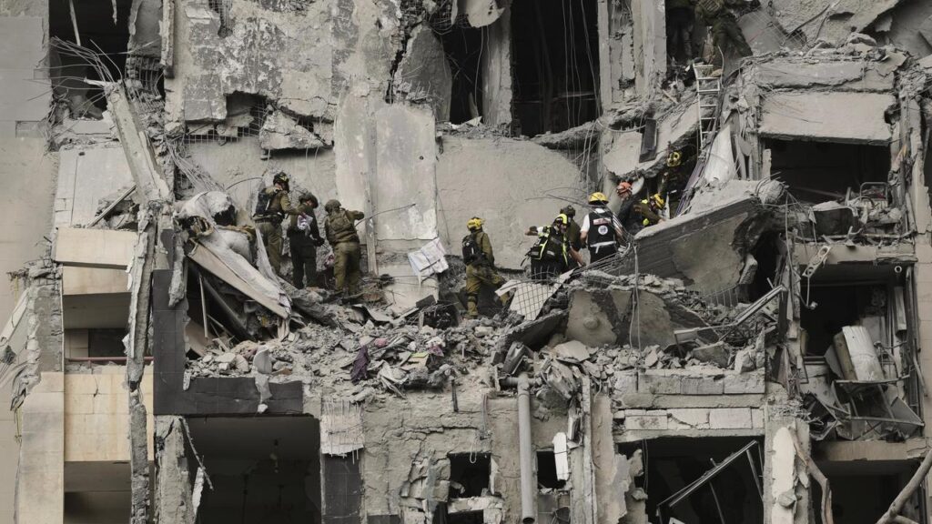 At least four people died in Beersheeba after Iran launched its final waves of missiles at Israel.