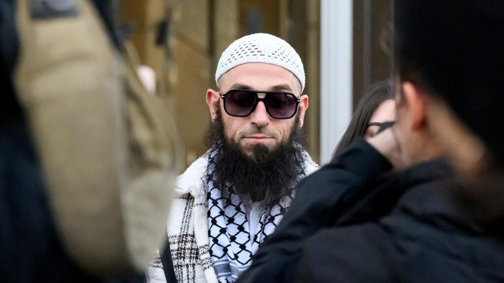 Wissam Haddad said Christmas greetings were worse than congratulating someone for murder.