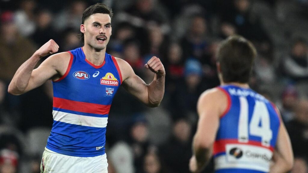 Western Bulldogs spearhead Sam Darcy has inspired teammates with his return from injury. 
