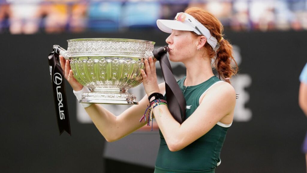 The grass is always greener for Australia’s Maya Joint after her title win at Eastbourne.