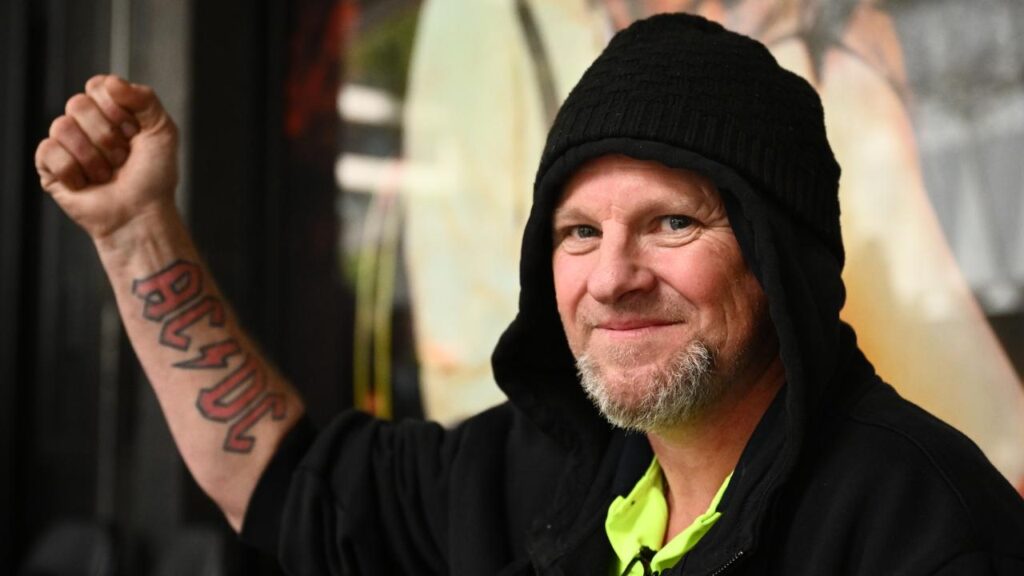 Shane Merrett was head of the queue to buy tickets for AC/DC’s first Aussie tour in a decade.