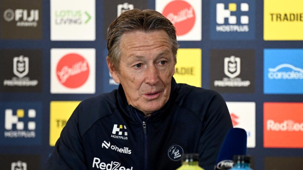 Storm head coach Craig Bellamy has named the two teams they have to beat for this year’s NRL title.