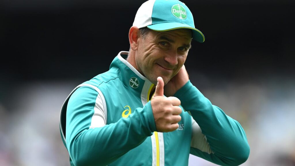 WA icon Justin Langer gave a seal of approval to the Bears as he watched NSW Origin training.