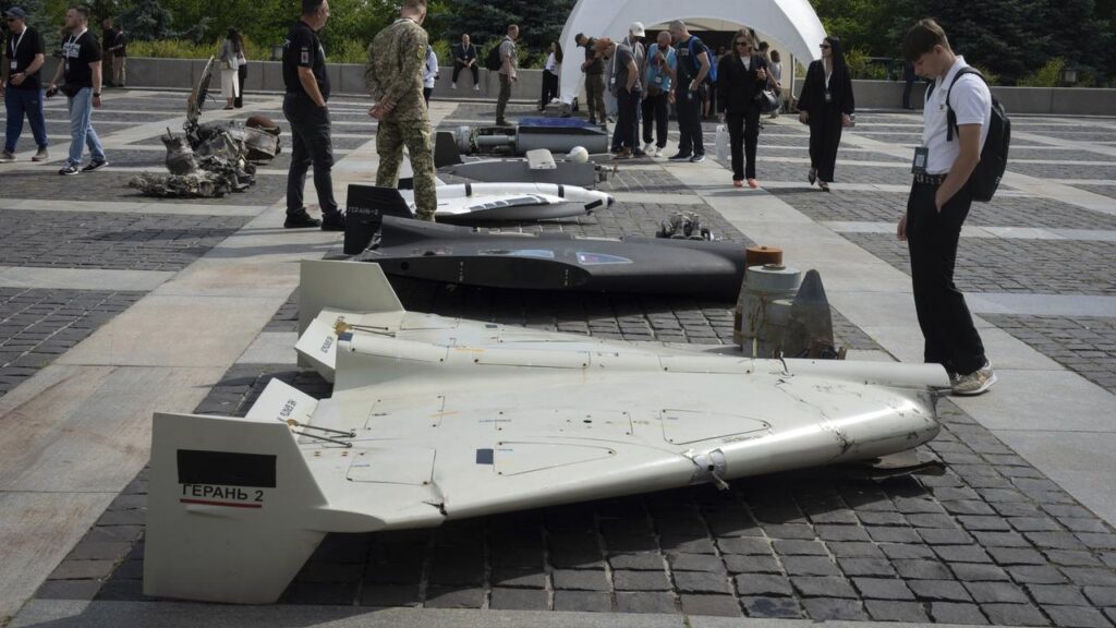 The Ukrainian air force says Russia’s army launched 363 long-range drones during one night.