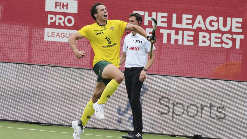 Tom Craig was overjoyed with his winner for Australia over India in their Hockey Pro League clash.
