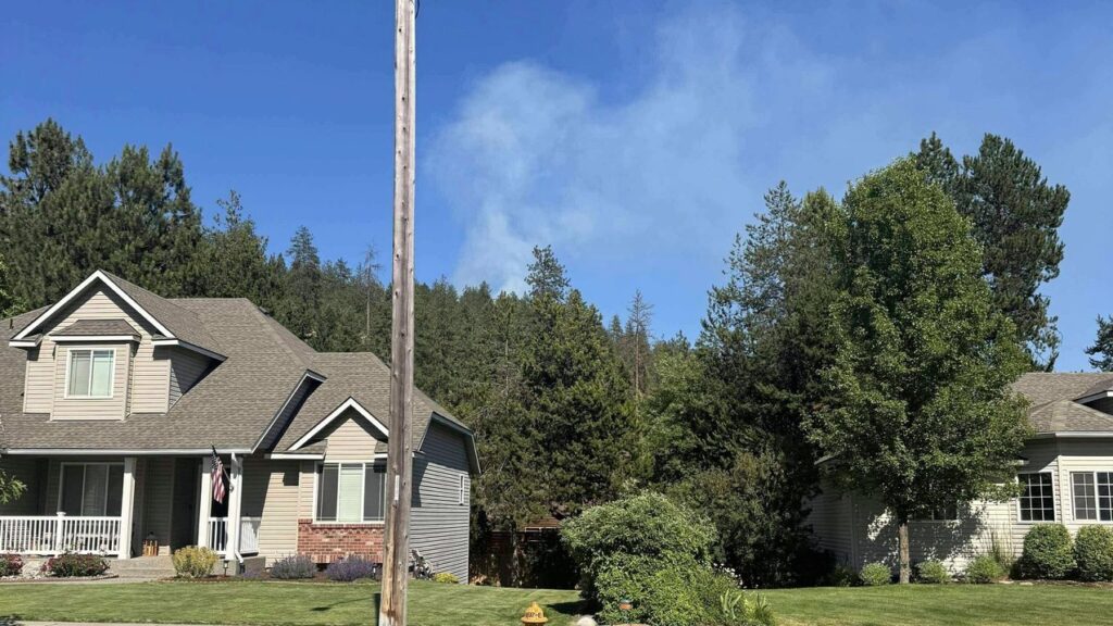 Firefighters were responding to a small brush fire when they were ambushed.