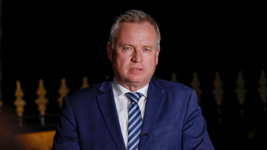 Tasmanian Premier Jeremy Rockliff is fighting to keep the Liberals in power.