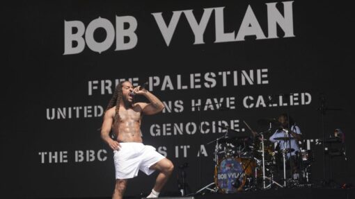 Britain Glastonbury Music Festival Day 4