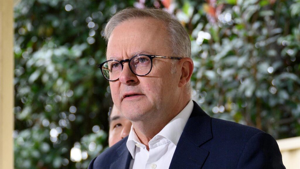 Prime Minister Anthony Albanese has faced a barrage of questions about Australia’s defence spending.