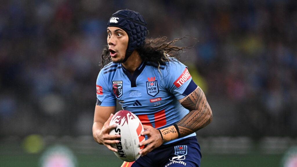 NSW’s Jarome Luai has escaped suspension, but been fined, for an incident during Origin II.