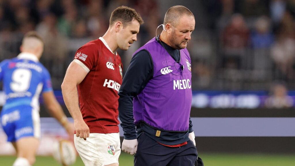 Hamstrung halfback Tomos Williams is returning home from the Lions’ tour of Australia.