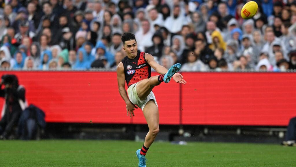 Essendon young gun Isaac Kako last kicked a goal in round eight.