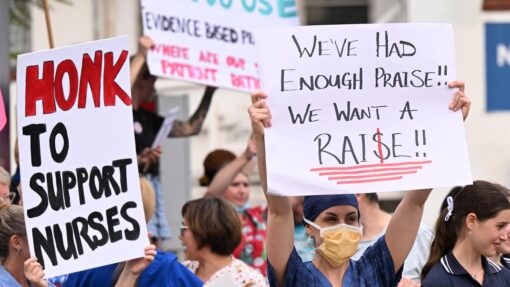 PRIVATE NURSES RALLY
