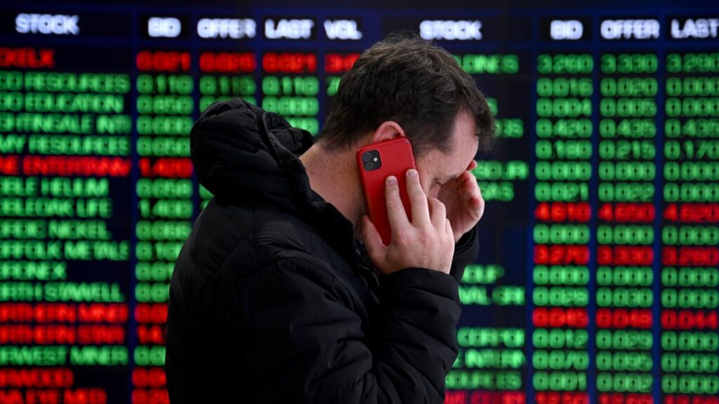 Geopolitical tensions are spooking investors, with Australian stocks taking a hit.
