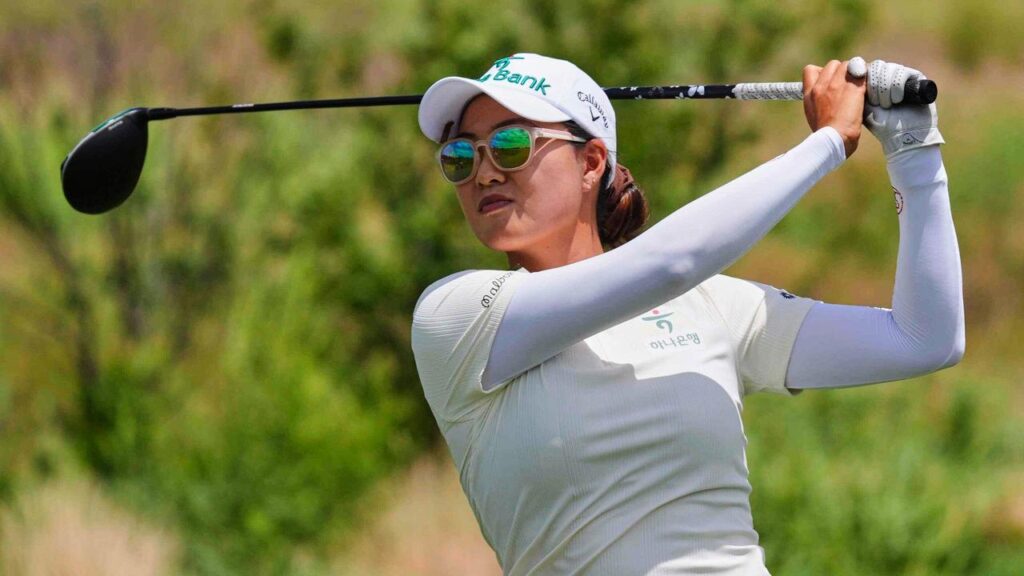 Minjee Lee enjoys an imposing lead heading into the PGA Championship’s final round.
