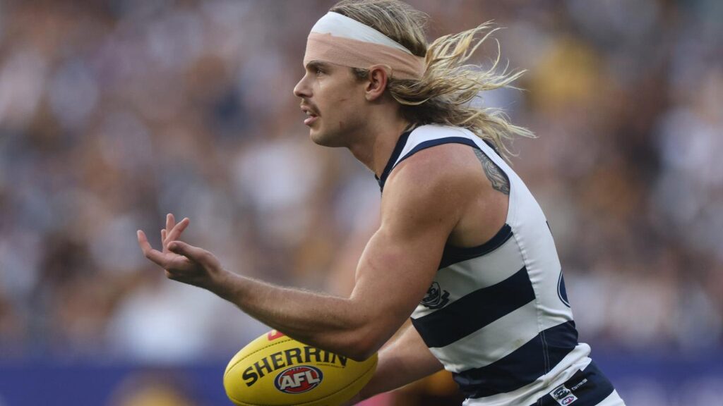 Bailey Smith has played 11 games in his first season at Geelong.
