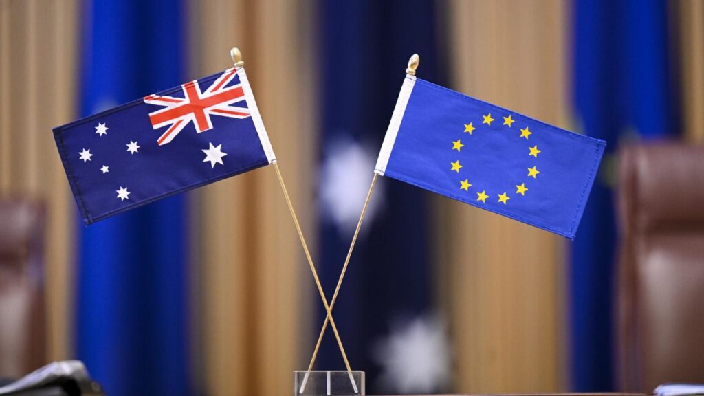 The advantages of an Australia-EU free trade deal would include increased investment.