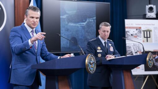 Pete Hegseth,Dan Caine