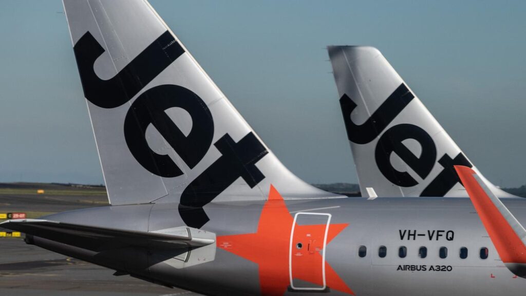 Qantas says Jetstar Asia’s Airbus A320 planes will eventually replace aircraft used in Australia.