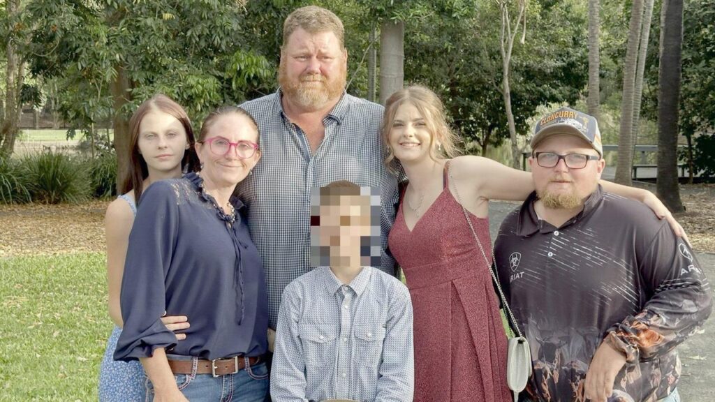 Phoebe Bishop (second right) will be farewelled by  family and friends on Monday afternoon.
